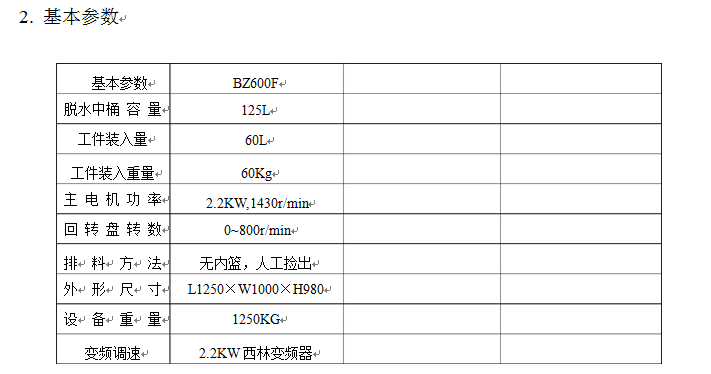 基本參數(shù) 基本參數(shù)